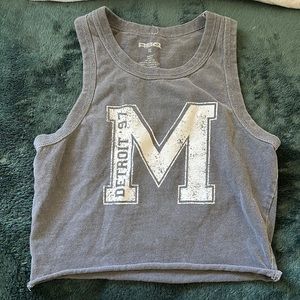 RSQ Tilly’s grey cropped tank